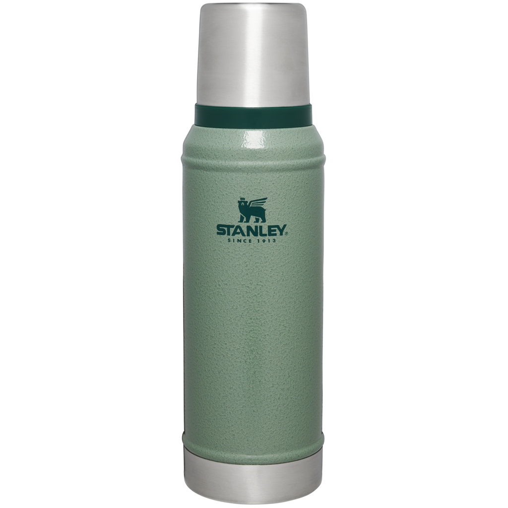 Leakproof Stainless Steal Classic Legendary Bottle in Hammertone Green