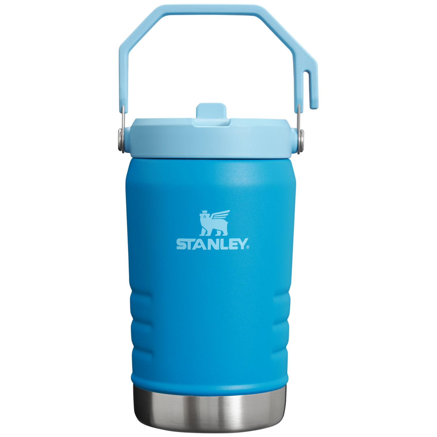Stanley IceFlow 40 oz Stainless Steel Tumbler in Azure Blue with Flip Straw Lid