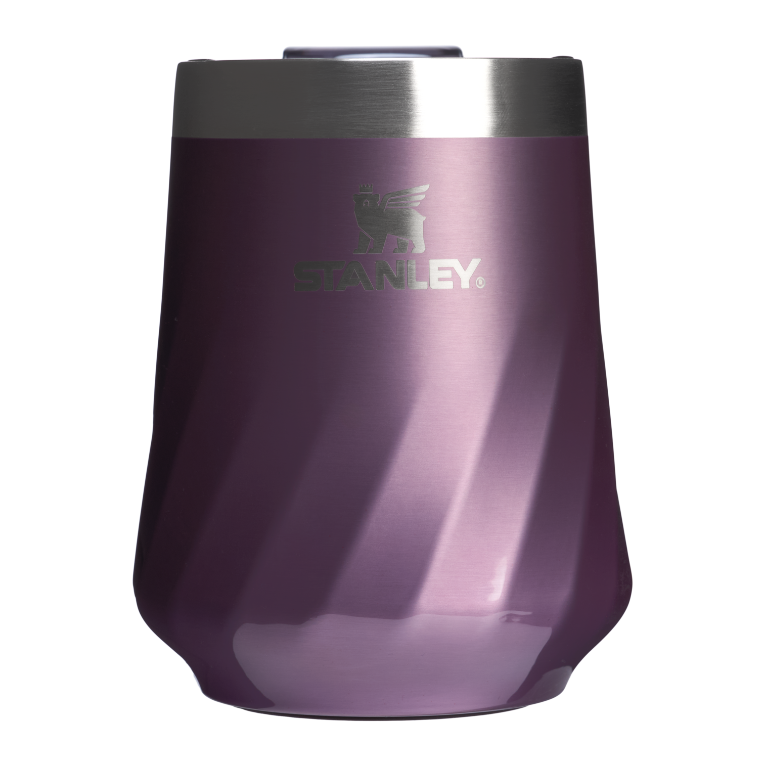 Stanley 11 oz Swirl Wine Stainless Steel Tumbler In Wisteria Purple Shine
