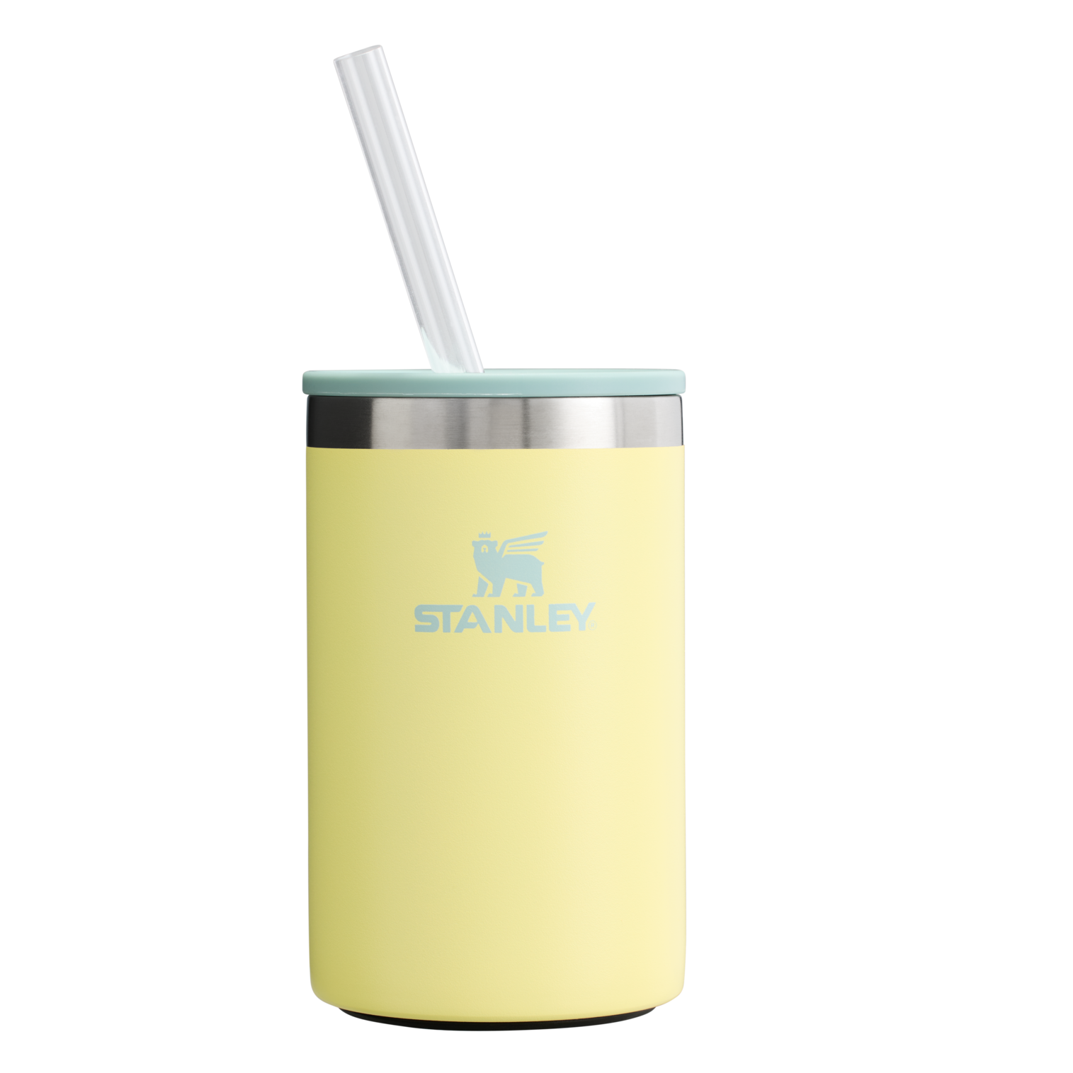 Stanley Everyday Can Cooler cup 10 oz with straw in Pomelo