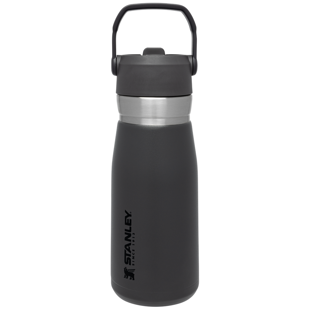 Stanley 27 OZ Go IceFlow Flip Straw Water Bottle In Charcoal Grey
