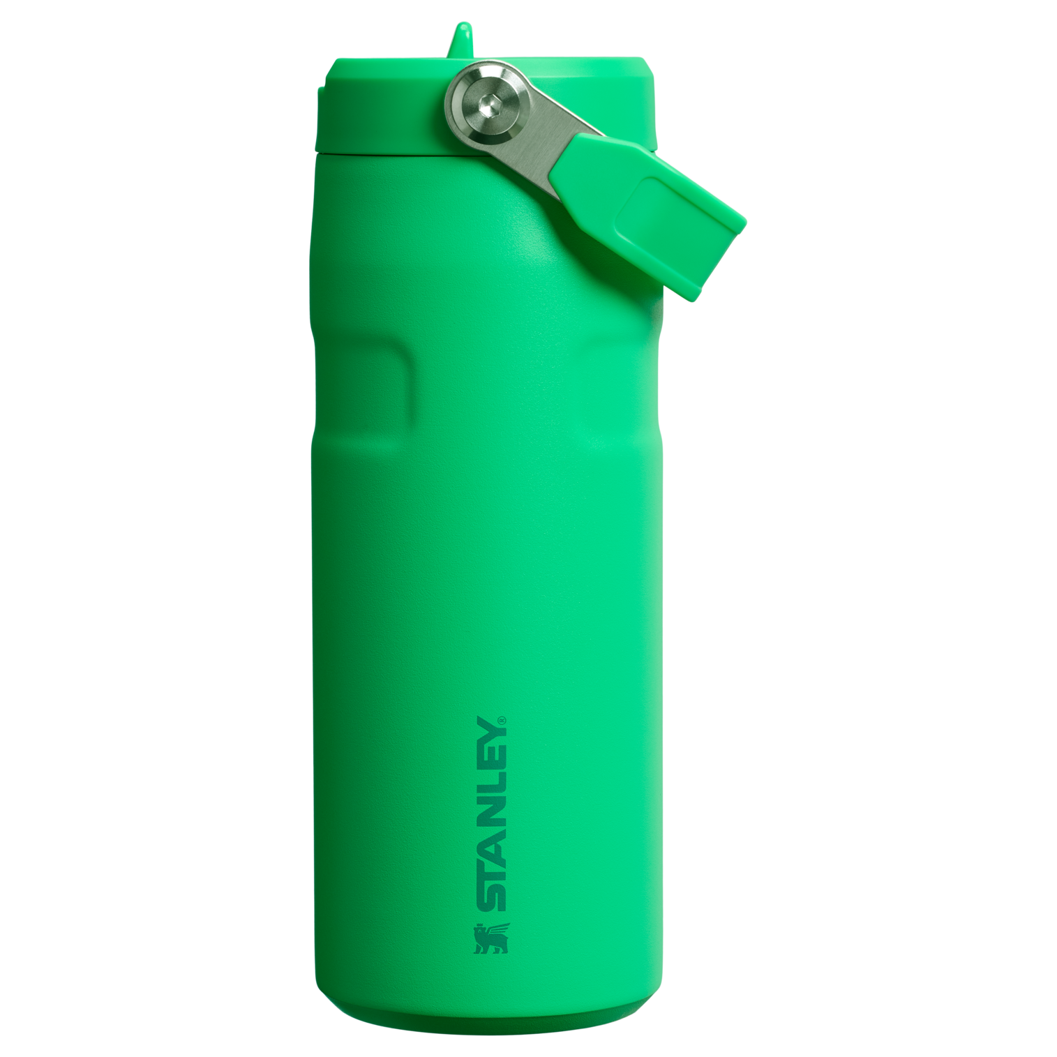 Stanley 16 OZ IceFlow Aerolight Water Bottle With Flip Straw In Meadow Green