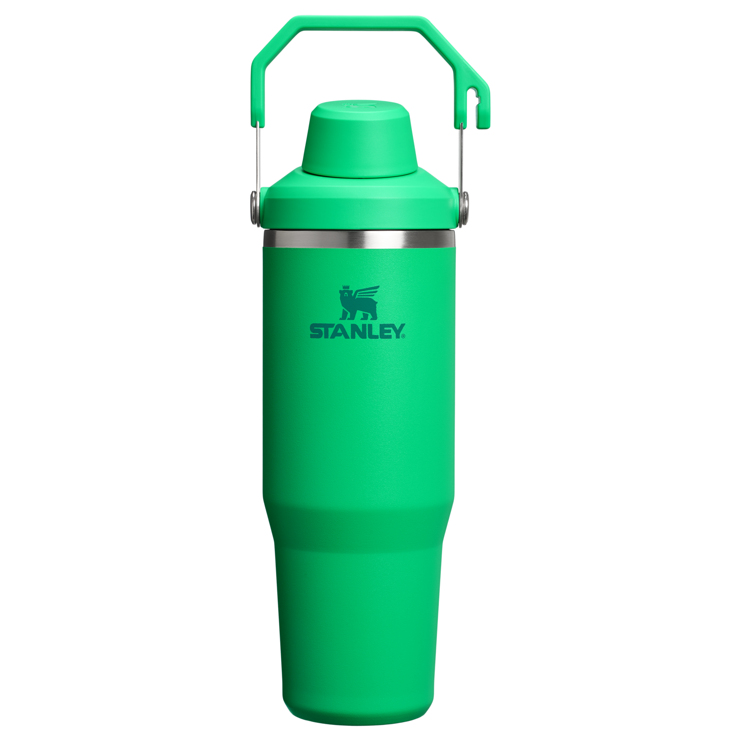 Stanley 30 OZ IceFlow Fast Flow Tumbler In Meadow Green
