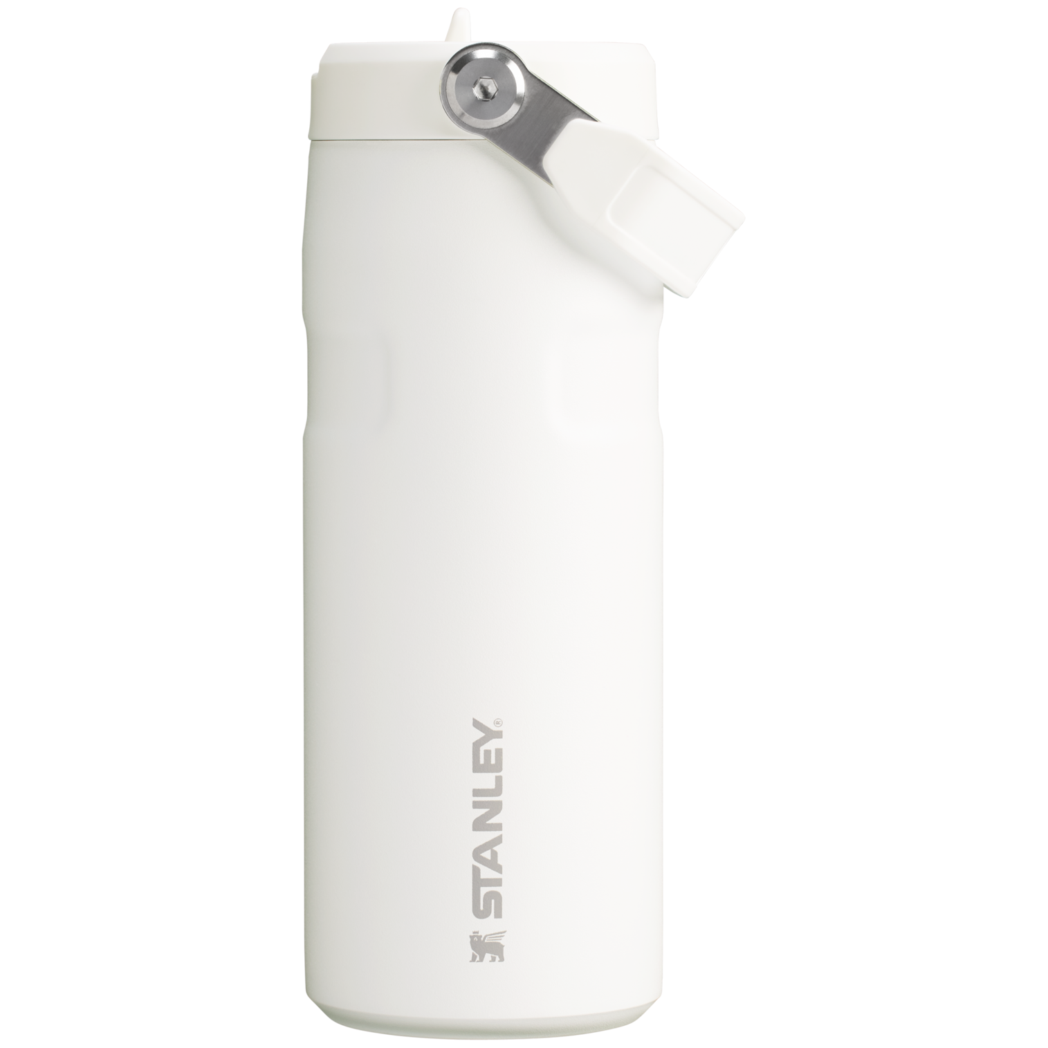 Stanley IceFlow Aerolight stainless steel water bottle in Frost with Flip Straw