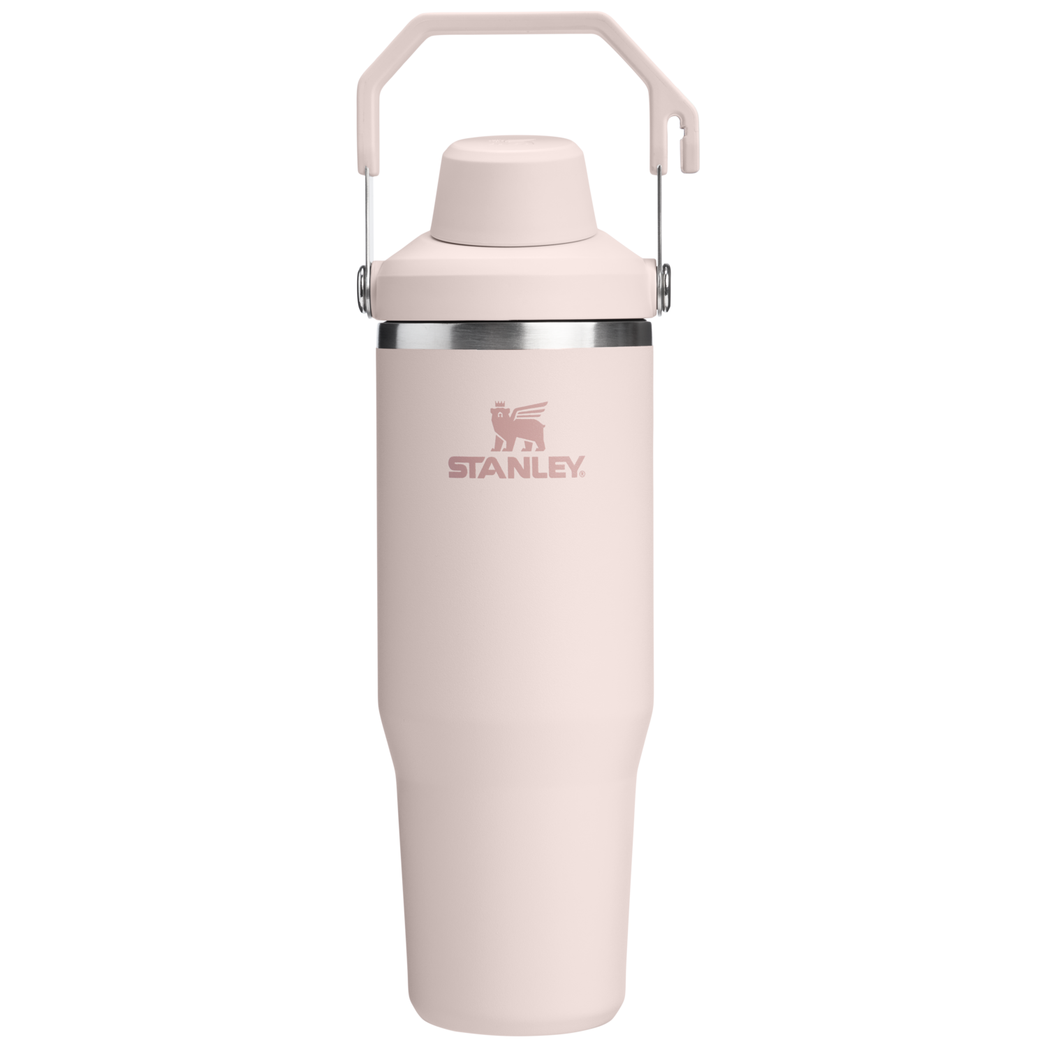 Stanley 30 OZ IceFlow Fast Flow Tumbler In Rose Quartz Pink