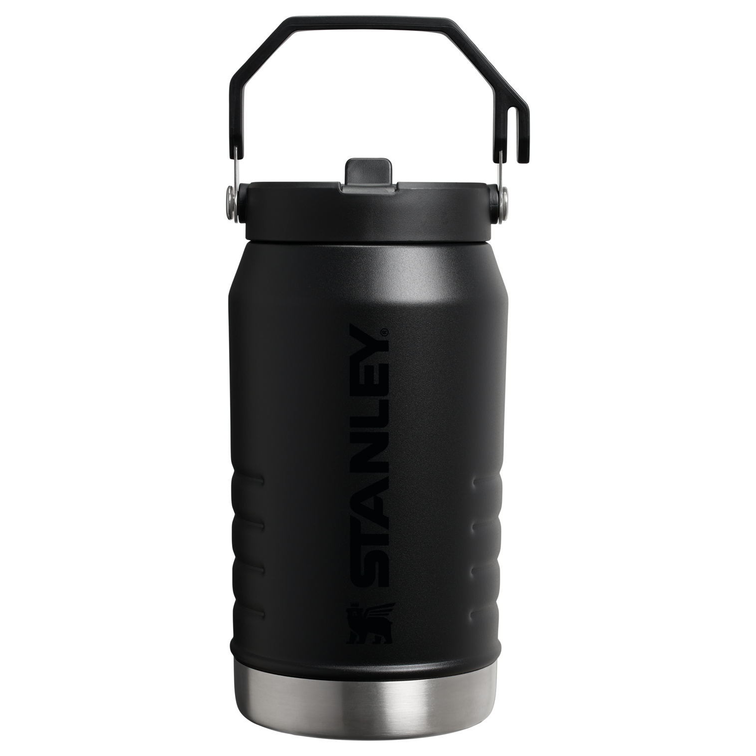 Stanley 64 OZ IceFlow Flip Straw Water Jug in Black