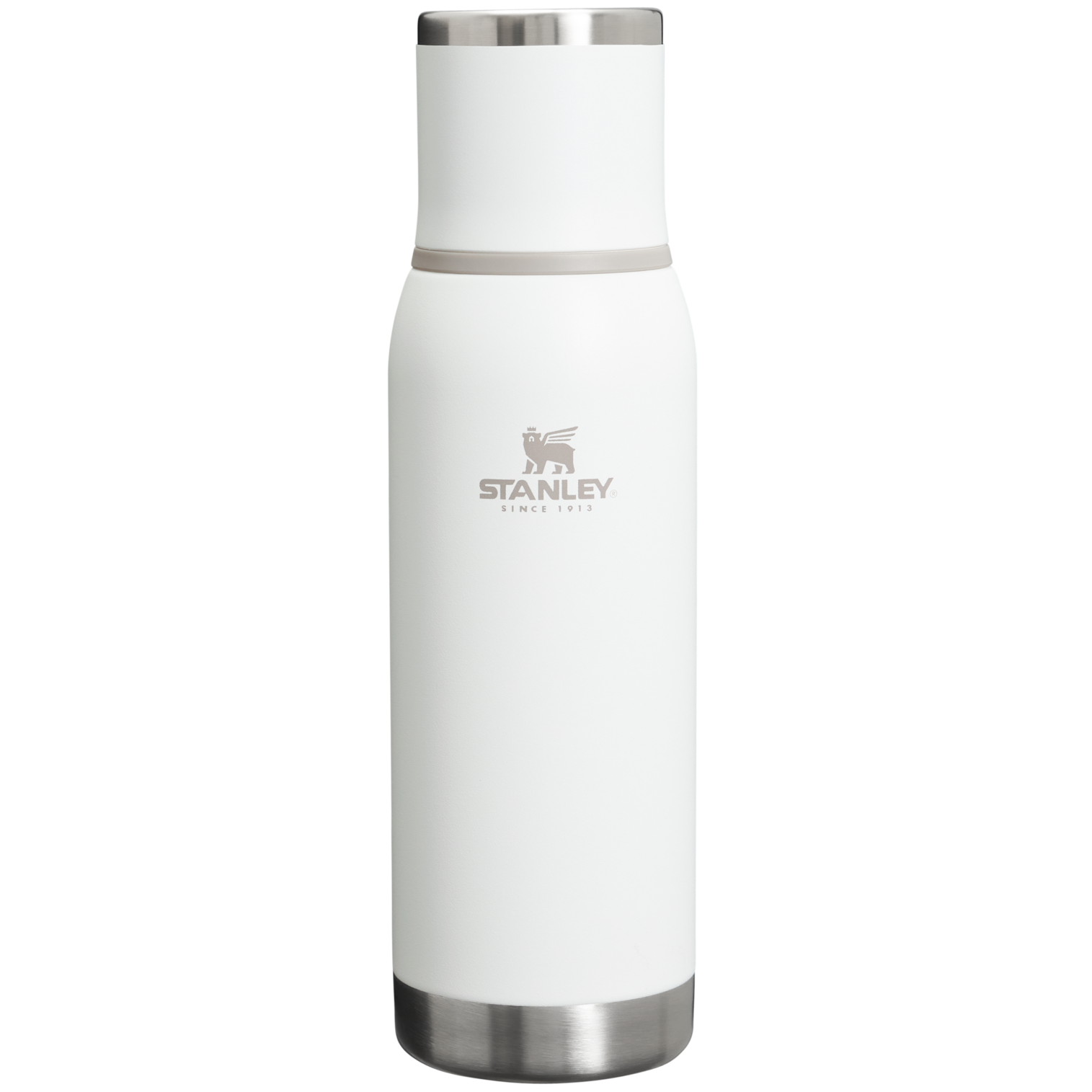 Stanley Adventure To Go Water Bottle In Frost White