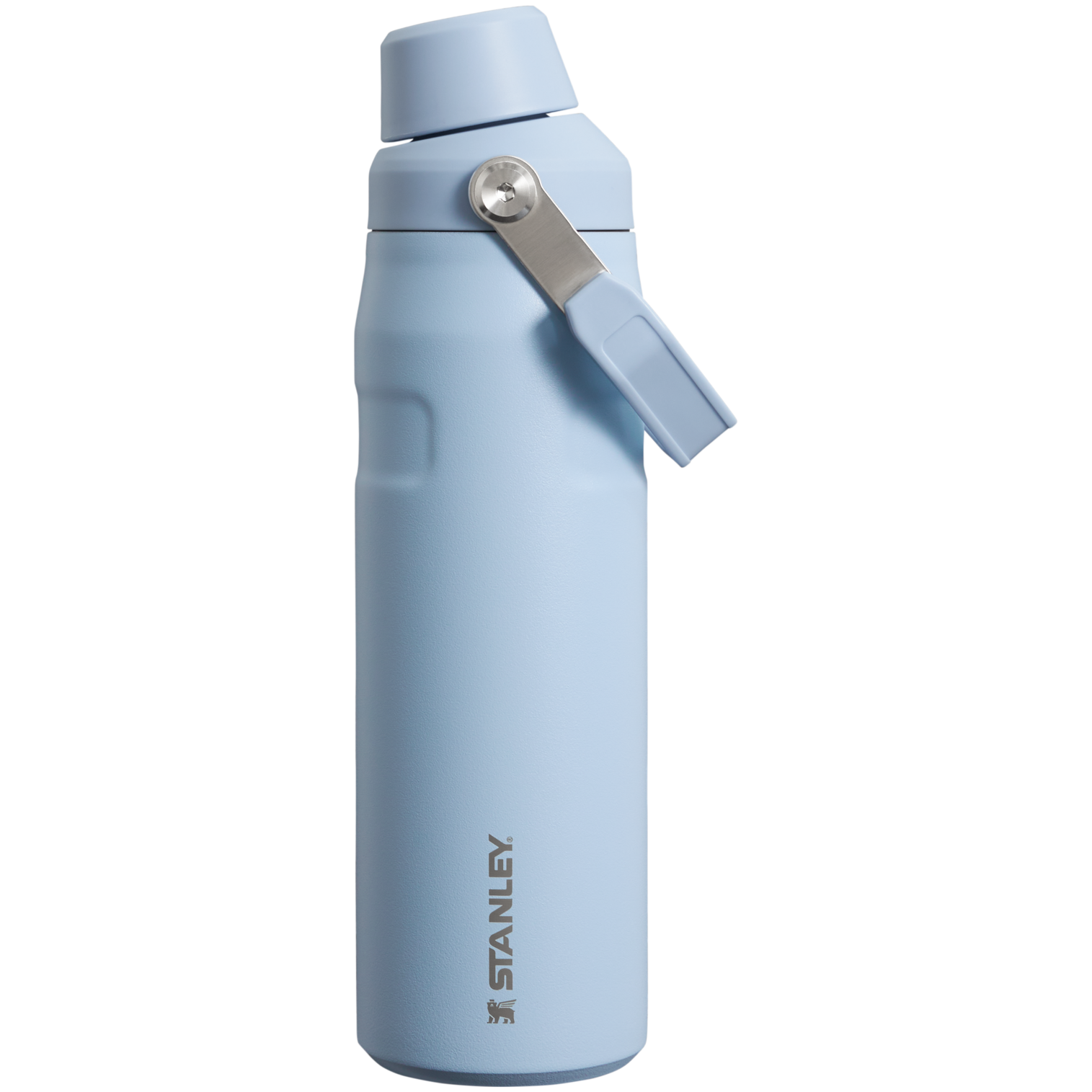 Stanley 244 OZ Aerolight IceFlow Water Bottle With Fast Flow Lid In Heather Blue