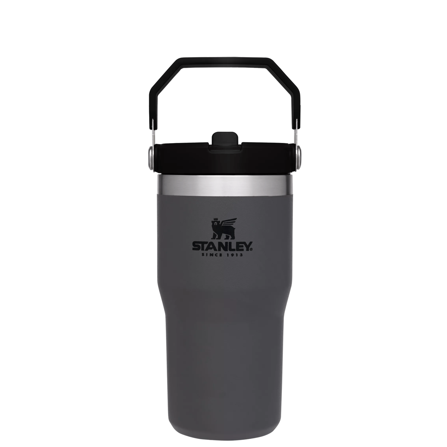 Stanley The IceFlow FlipStraw Tumbler Water Bottle 20 OZ In Stone